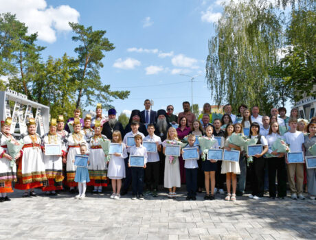 Епископ Валуйский и Алексеевский Савва принял участие в торжествах по случаю 340-й годовщины со дня образования города Алексеевка